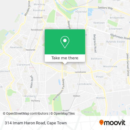 314 Imam Haron Road map