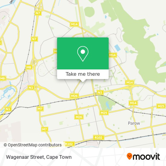 Wagenaar Street map