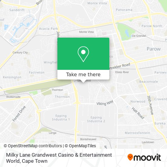 Milky Lane Grandwest Casino & Entertainment World map