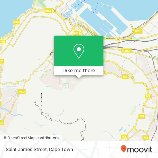 Saint James Street map