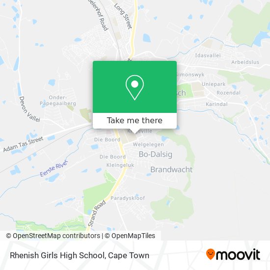 Rhenish Girls High School map