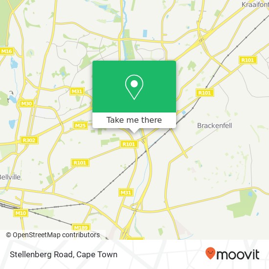 Stellenberg Road map