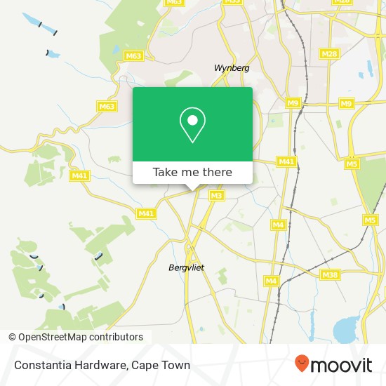 Constantia Hardware map