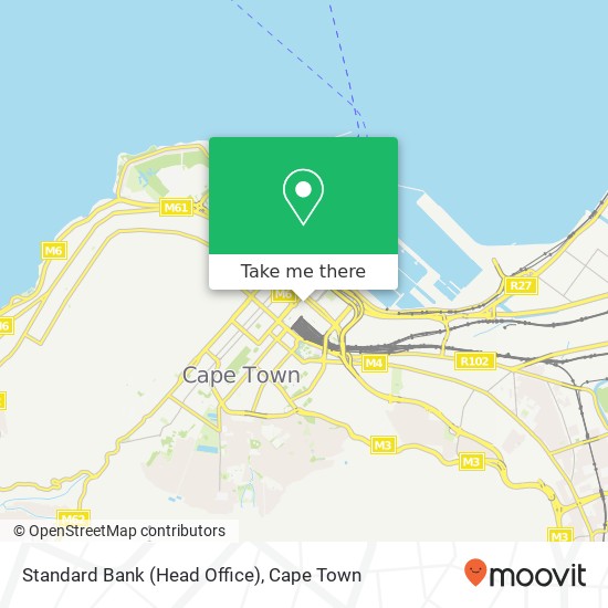 Standard Bank (Head Office) map