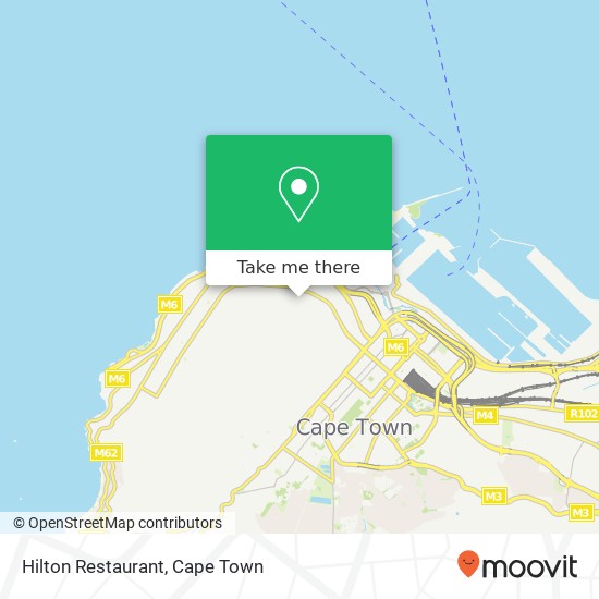 Hilton Restaurant map