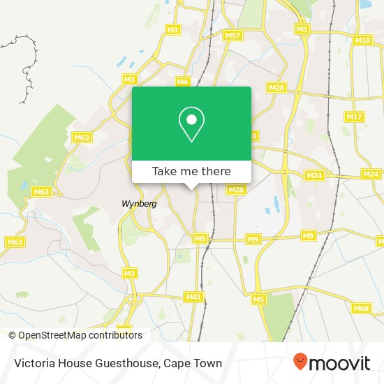 Victoria House Guesthouse map