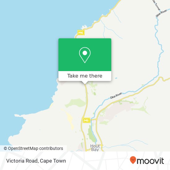 Victoria Road map