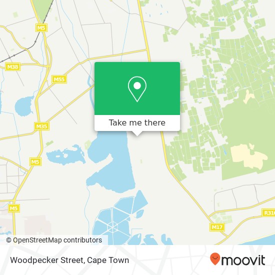 Woodpecker Street map