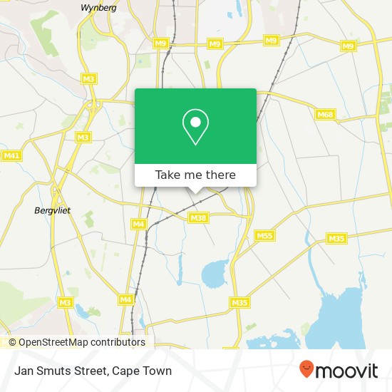 Jan Smuts Street map