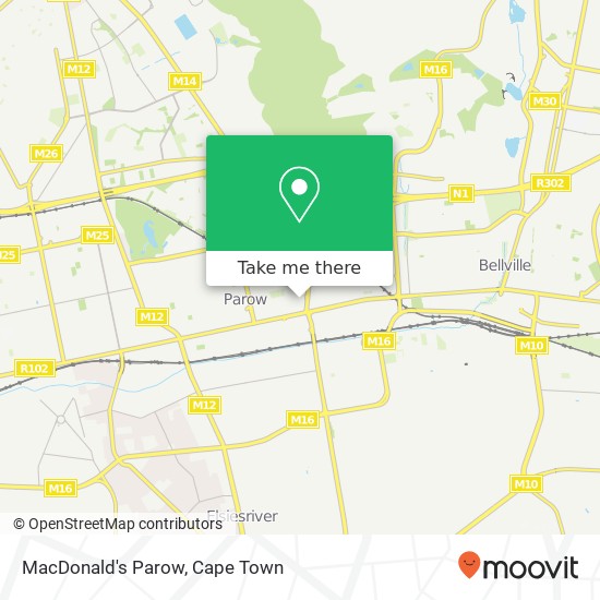 MacDonald's Parow map