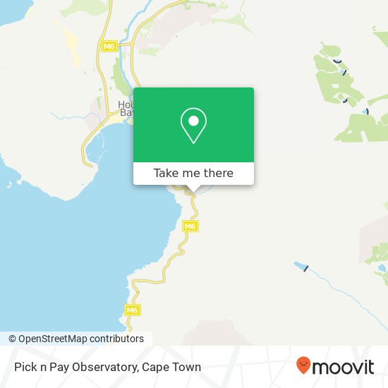 Pick n Pay Observatory map