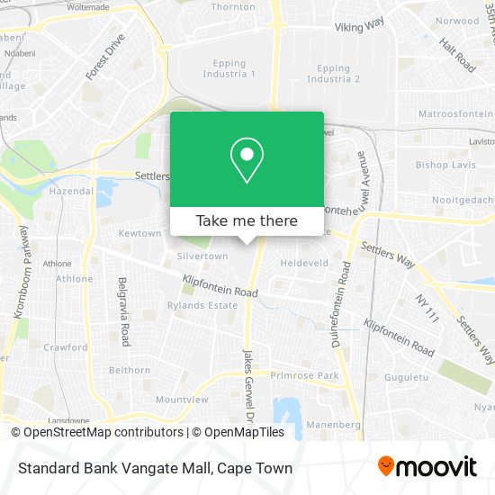 Standard Bank Vangate Mall map