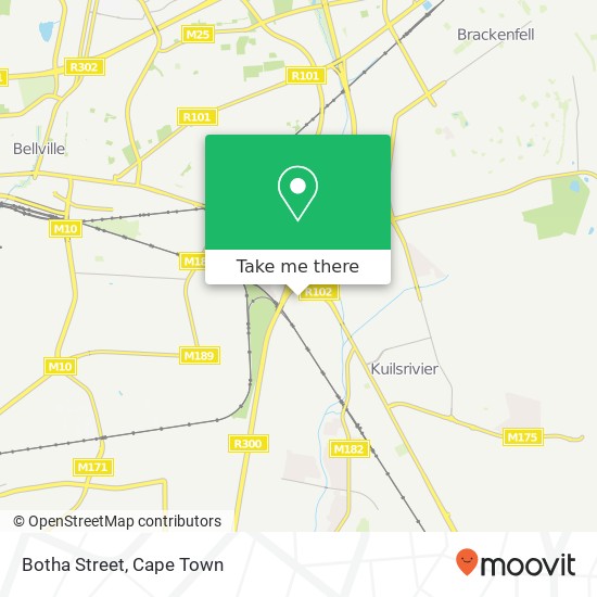 Botha Street map