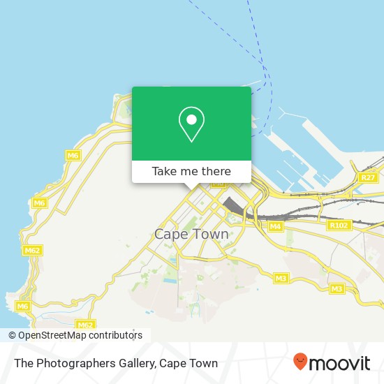 The Photographers Gallery map