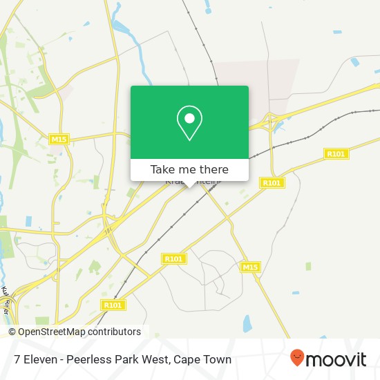 7 Eleven - Peerless Park West map