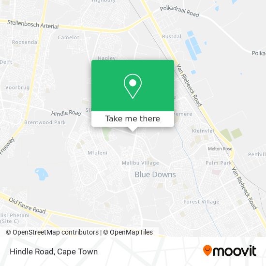 Hindle Road map