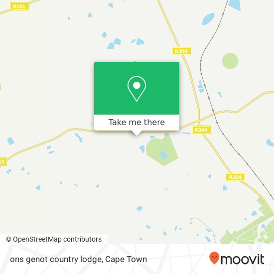 ons genot country lodge map