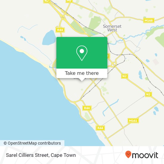 Sarel Cilliers Street map