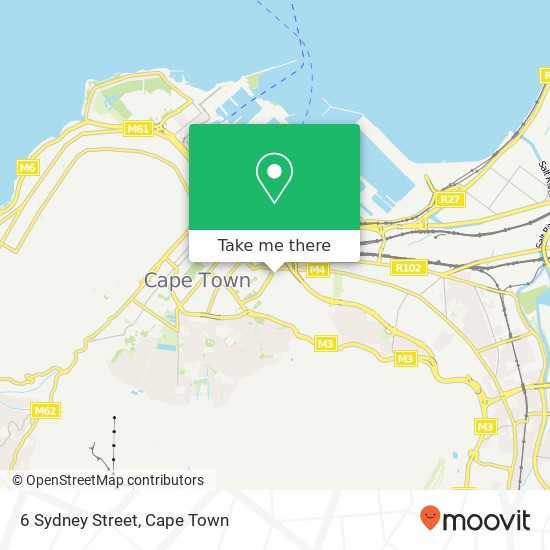 6 Sydney Street map
