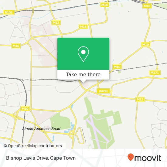 Bishop Lavis Drive map