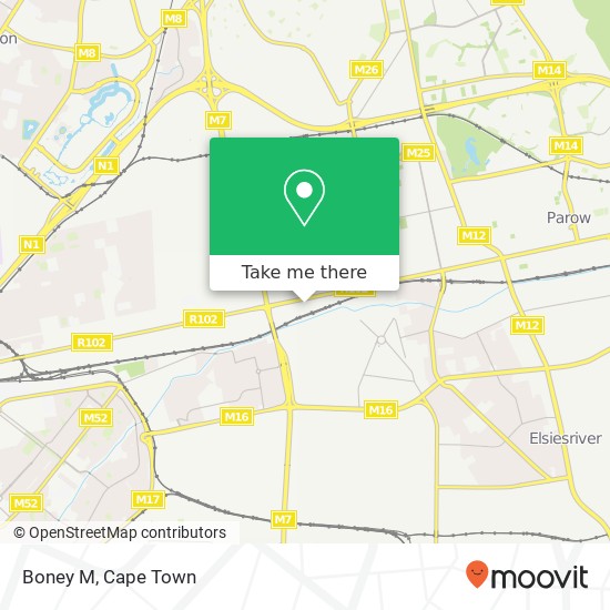 Boney M map