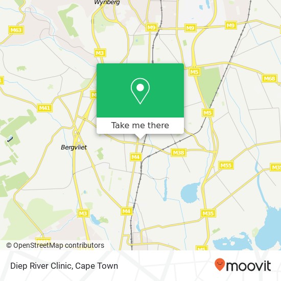 Diep River Clinic map
