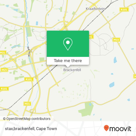 stax,brackenfell map