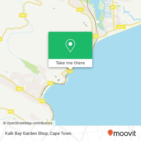 Kalk Bay Garden Shop map