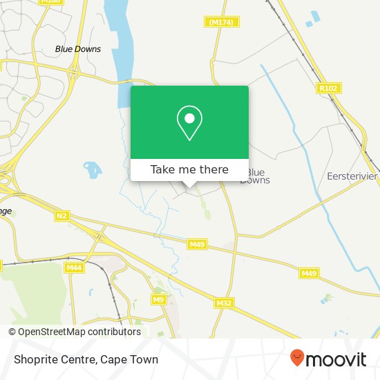 Shoprite Centre map