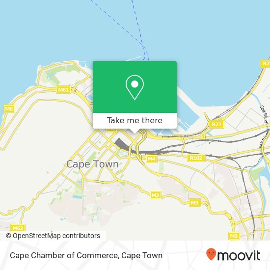 Cape Chamber of Commerce map