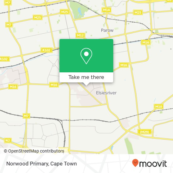 Norwood Primary map
