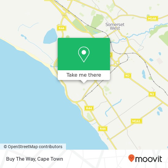 Buy The Way map