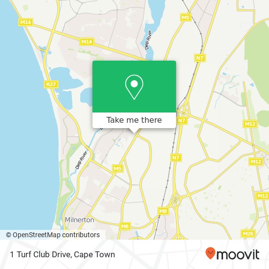 1 Turf Club Drive map