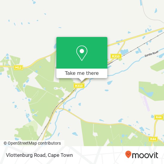 Vlottenburg Road map