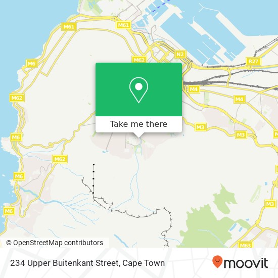 234 Upper Buitenkant Street map