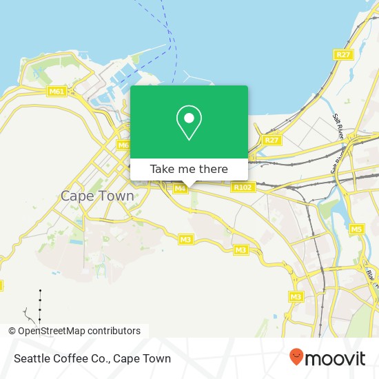 Seattle Coffee Co. map