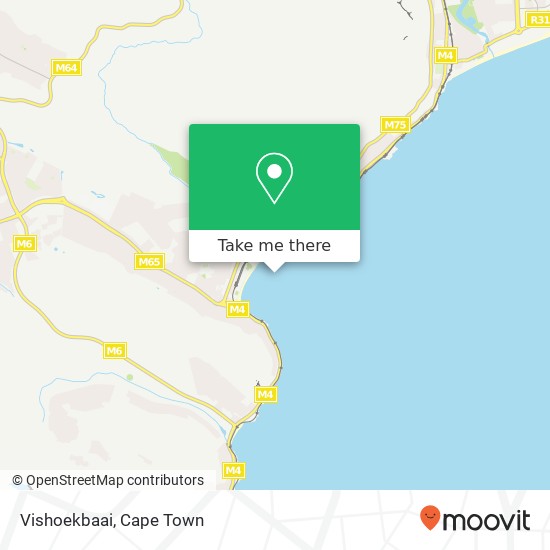 Vishoekbaai map