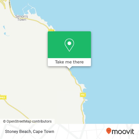Stoney Beach map