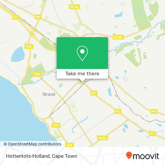 Hottentots-Holland map