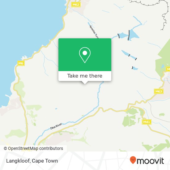 Langkloof map