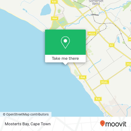 Mosterts Bay map