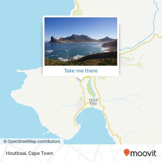 Houtbaai map