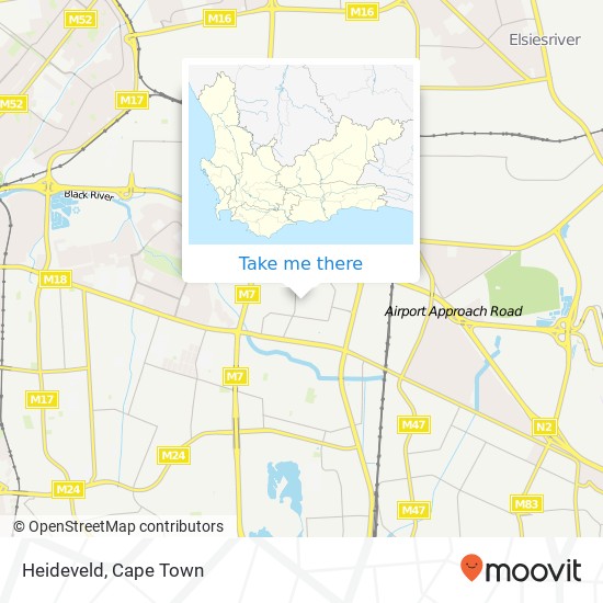 Heideveld map