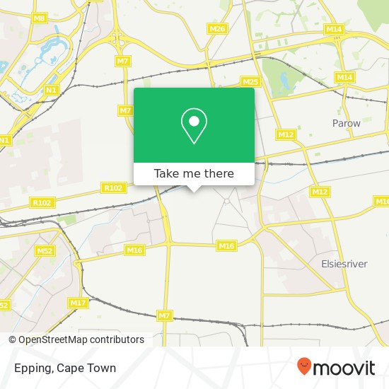 Epping map