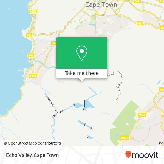 Echo Valley map