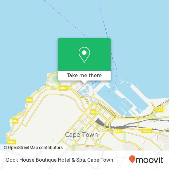 Dock House Boutique Hotel & Spa map