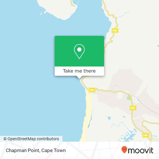 Chapman Point map