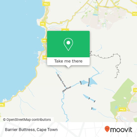 Barrier Buttress map