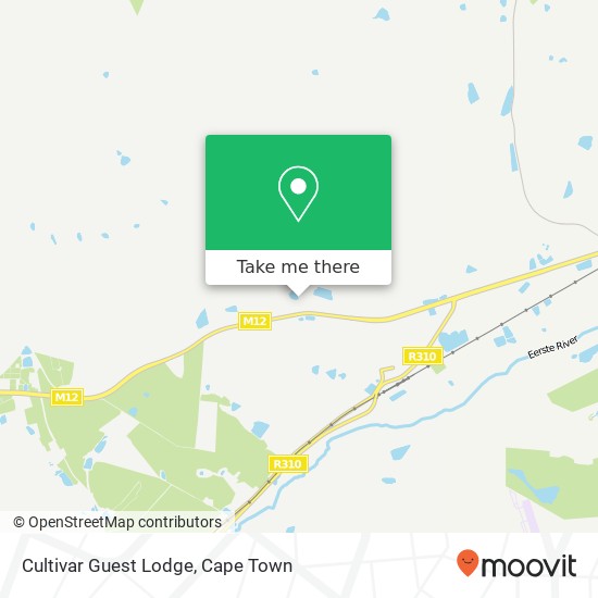Cultivar Guest Lodge map