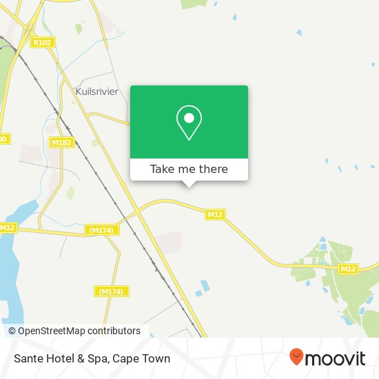 Sante Hotel & Spa map